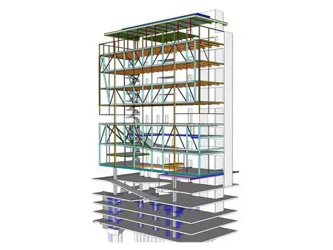 Endüstriyel çelik apartman kompleksi