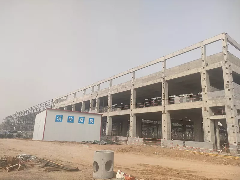 Prefabrik Çelik Yapı Deposu Binası