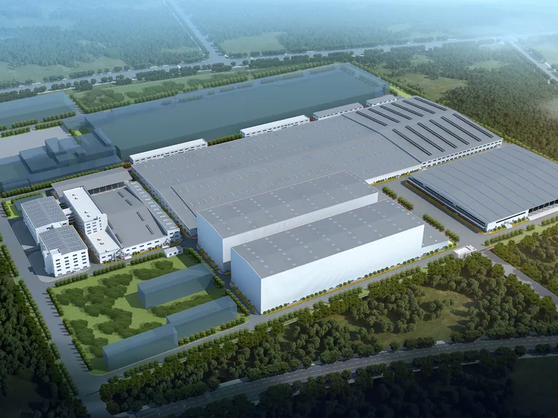 Hastane için çok katmanlı prefabrik çelik yapı bina