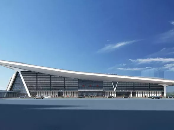Tren istasyonu yapısal binalar