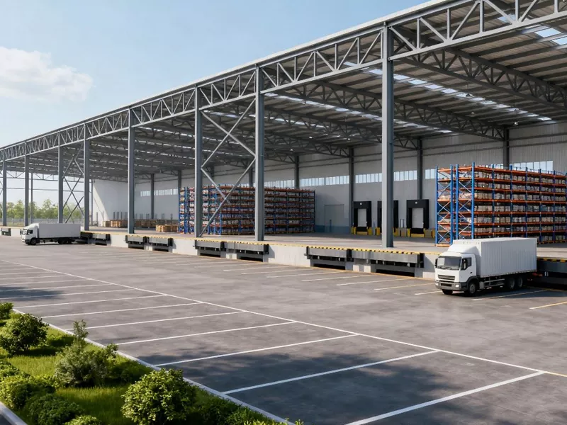 Çelik Yapı Dağıtım Merkezi Binası